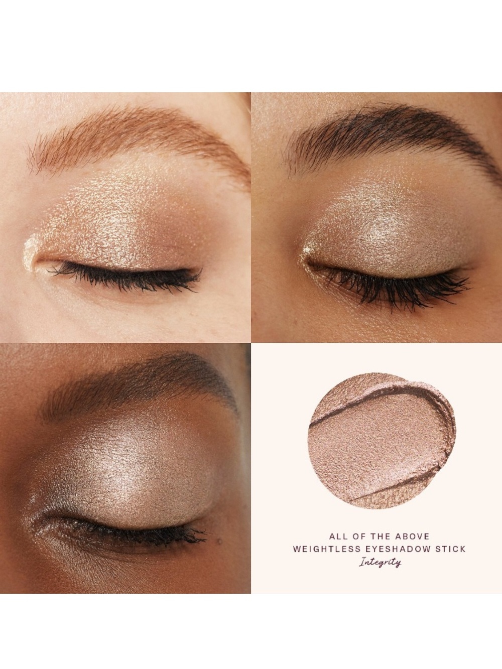 Rare beauty eyeshadow stick shade integrity